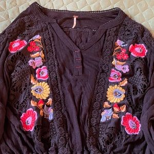 Free People Peasant Blouse